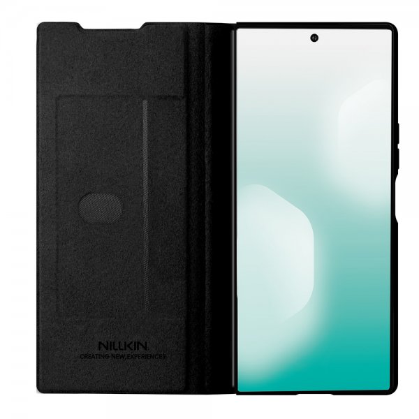Nillkin Samsung Galaxy Z Fold 7 Cover Qin Pro Læder Sort