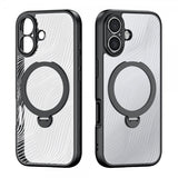 Dux Ducis iPhone 17 Cover Aimo Series MagSafe Kickstand Sort