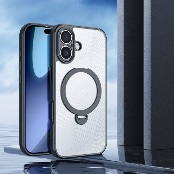 Dux Ducis iPhone 17 Cover Aimo Series MagSafe Kickstand Sort