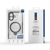 Dux Ducis iPhone 17 Cover Aimo Series MagSafe Kickstand Sort