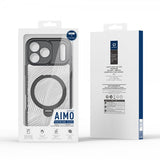 Dux Ducis iPhone 17 Pro Max Cover Aimo Series MagSafe Kickstand Sort