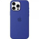 Apple Original iPhone 16 Pro Max Cover Silikone Cover MagSafe Ultramarine