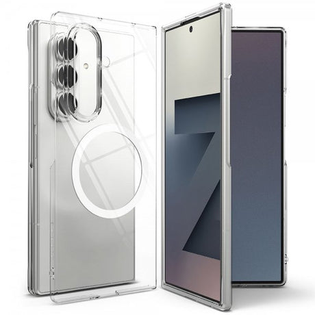 Ringke Samsung Galaxy Z Fold 7 Cover Slim Magnetisk Transparent