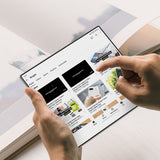 Ringke Samsung Galaxy Z Fold 7 Skærmbeskyttelse Dual Easy Pro Film 2-pak