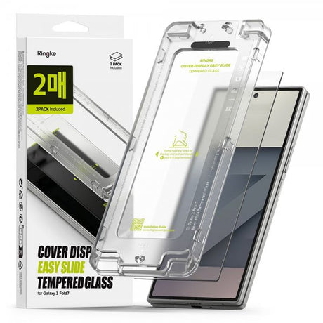 Ringke Samsung Galaxy Z Fold 7 Skærmbeskyttelse Easy Slide 2-pak