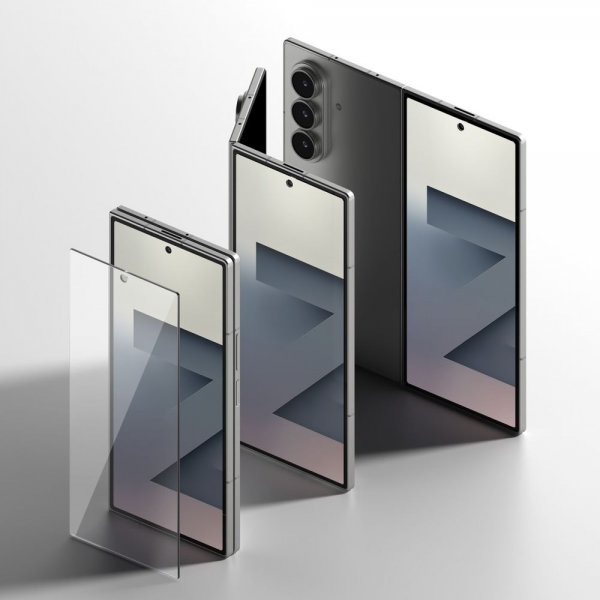 Ringke Samsung Galaxy Z Fold 7 Skærmbeskyttelse Easy Slide 2-pak