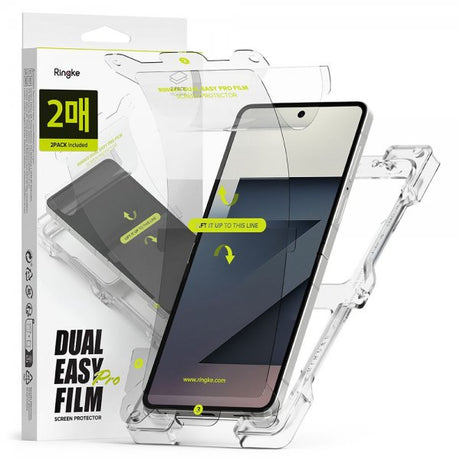 Ringke Samsung Galaxy Z Flip 7 Skærmbeskyttelse Dual Easy Pro Film 2-pak