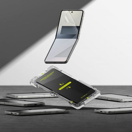 Ringke Samsung Galaxy Z Flip 7 Skærmbeskyttelse Dual Easy Pro Film 2-pak