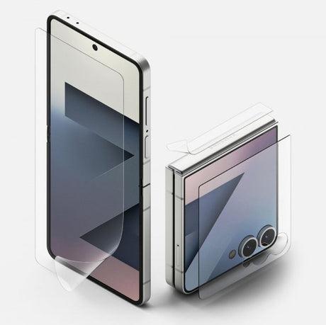 Ringke Samsung Galaxy Z Flip 7 Skærmbeskyttelse 3-i-1 Protector Pro
