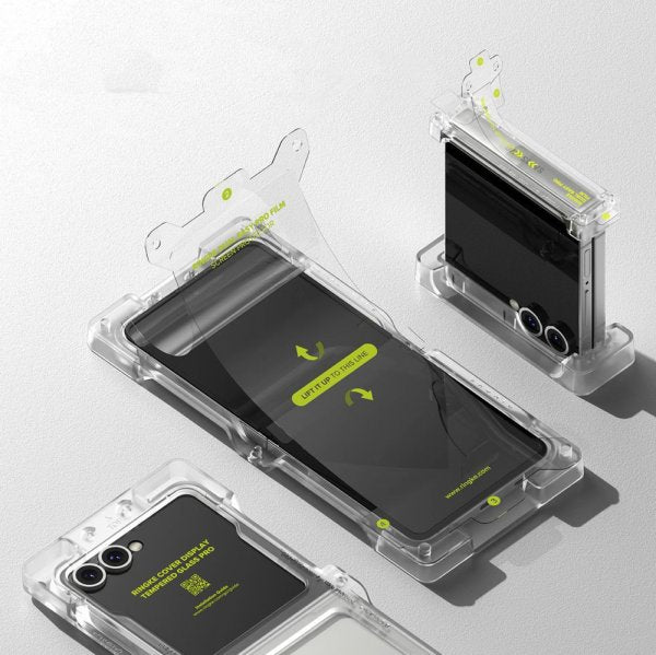 Ringke Samsung Galaxy Z Flip 7 Skærmbeskyttelse 3-i-1 Protector Pro