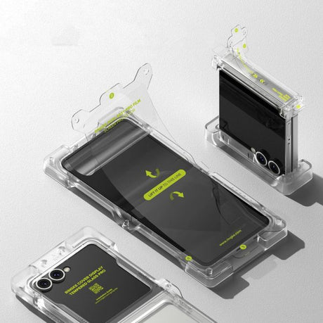 Ringke Samsung Galaxy Z Flip 7 Skærmbeskyttelse 3-i-1 Protector Pro