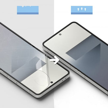 Ringke Samsung Galaxy Z Flip 7 Skærmbeskyttelse 3-i-1 Protector Pro