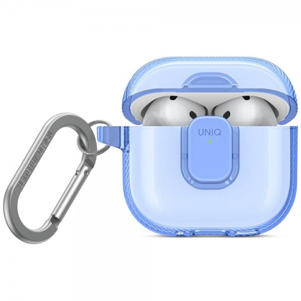 UNIQ AirPods 4 Cover Glase Pro Blå