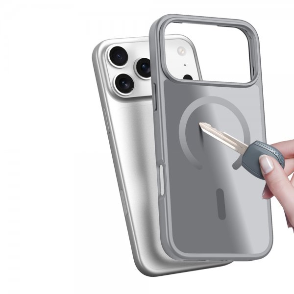 Dux Ducis iPhone 17 Pro Cover Yind Series MagSafe Grå