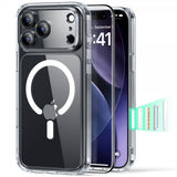 ESR iPhone 17 Pro Cover og Skærmbeskyttelse Classic Hybrid MagSafe Sæt Gennemsigtig