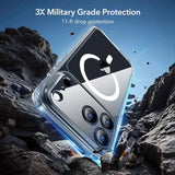 ESR iPhone 17 Pro Max Cover og Skærmbeskyttelse Classic Hybrid MagSafe Sæt Transparent