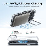 ESR iPhone 17 Pro Max Cover Classic Hybrid Kickstand MagSafe Transparent