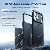 ESR iPhone 17 Pro Max Cover Cyber Tough Kickstand MagSafe Sort