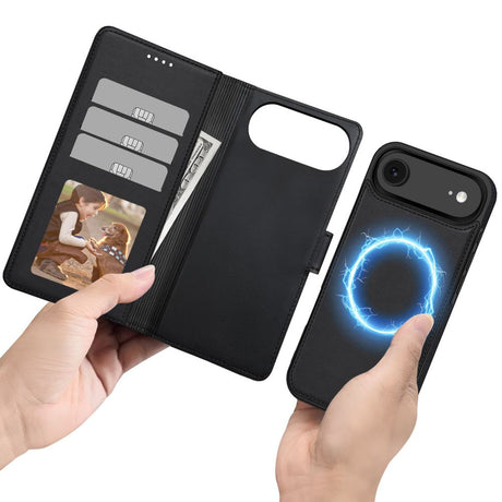 Tech-Protect iPhone Air Etui Wallet MagSafe Sort