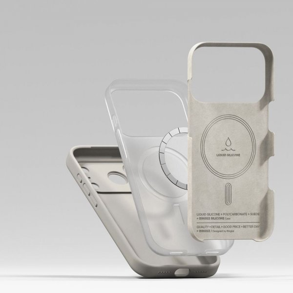 Ringke iPhone 17 Pro Max Cover Silikone Magnetic Stone