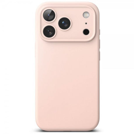 Ringke iPhone 17 Pro Max Cover Silikone Magnetic Pink Sand