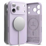 Ringke iPhone 17 Pro Max Cover Silikone Magnetisk Lilla