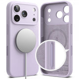 Ringke iPhone 17 Pro Max Cover Silikone Magnetisk Lilla