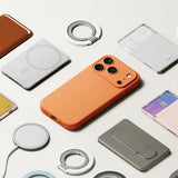 Ringke iPhone 17 Pro Max Cover Silicone Magnetic Tangerine
