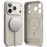 Ringke iPhone 17 Pro Cover Silikone Magnetic Stone