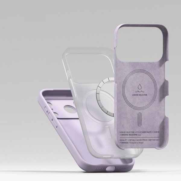 Ringke iPhone 17 Pro Cover Silicone Magnetic Sort