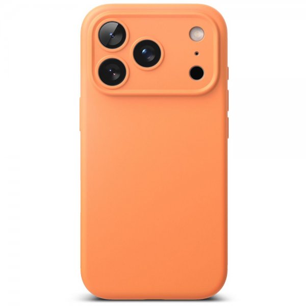 Ringke iPhone 17 Pro Cover Silikone Magnetisk Tangerine