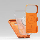 Ringke iPhone 17 Pro Cover Silikone Magnetisk Tangerine