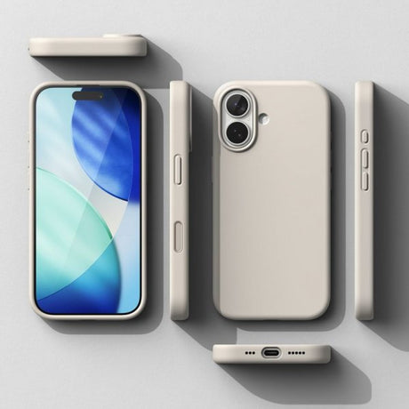 Ringke iPhone 17 Cover Silicone Magnetic Stone