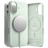Ringke iPhone 17 Cover Silikone Magnetic Soft Mint