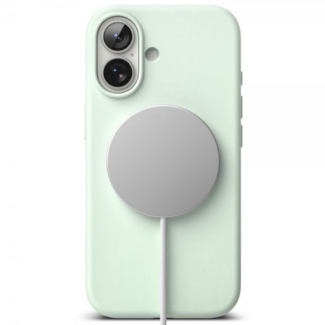 Ringke iPhone 17 Cover Silikone Magnetic Soft Mint