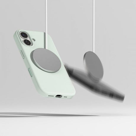 Ringke iPhone 17 Cover Silikone Magnetic Soft Mint