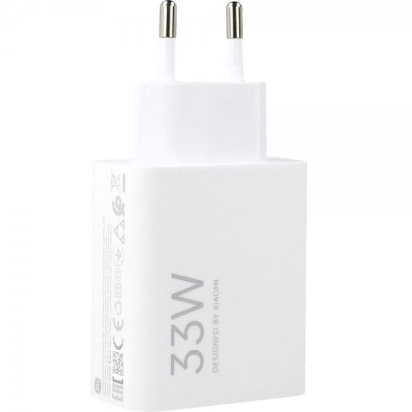 Xiaomi Original Oplader med USB-C kabel 33W Charging Combo 3A Type-A