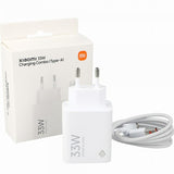 Xiaomi Original Oplader med USB-C kabel 33W Charging Combo 3A Type-A