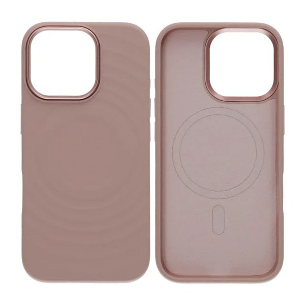 iPhone 17 Cover Silikone MagSafe Rosa