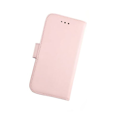 Rvelon iPhone 7/8/SE Cover Ægte læder Kortlomme Rosa