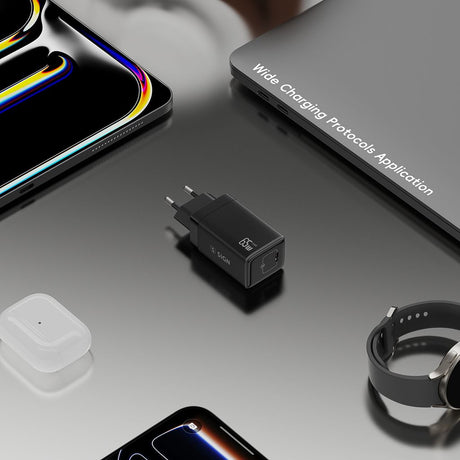 SiGN 65W Hurtiglader USB-C PD Sort