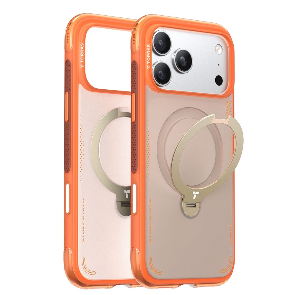 Torras iPhone 17 Pro Max Cover Ostand Q3 Air Glacier Sprint