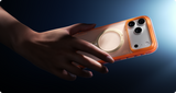 Torras iPhone 17 Pro Cover Ostand Q3 Air Energy Orange