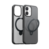 Torras iPhone 17 Cover Ostand Q3 Spin Obsidian Black