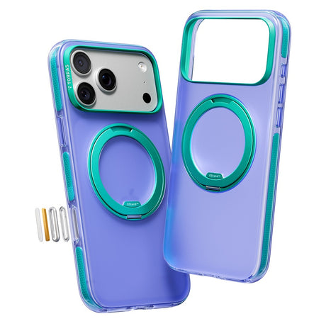 Torras iPhone 17 Pro Cover Ostand O3 Hue Indigo Blue