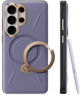 Torras Samsung Galaxy S26 Ultra Cover Ostand Q3 Vegskin Dark Purple
