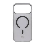 Rvelon iPhone 17 Pro Max Cover Bølgepap MagSafe Sort