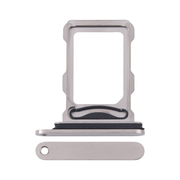 iPhone 16 Pro og 16 Pro Max Simkortholder - Naturlig Titanium