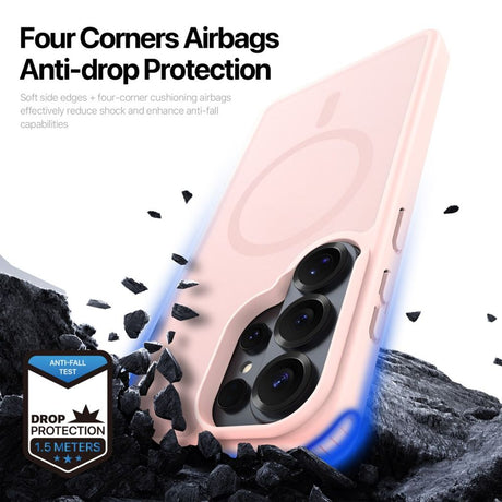 Dux Ducis Samsung Galaxy S26 Ultra Cover Yind Series MagSafe Lyserød