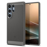 Spigen Samsung Galaxy S25 Ultra Cover Rugged Armor MagFit Marble Gray